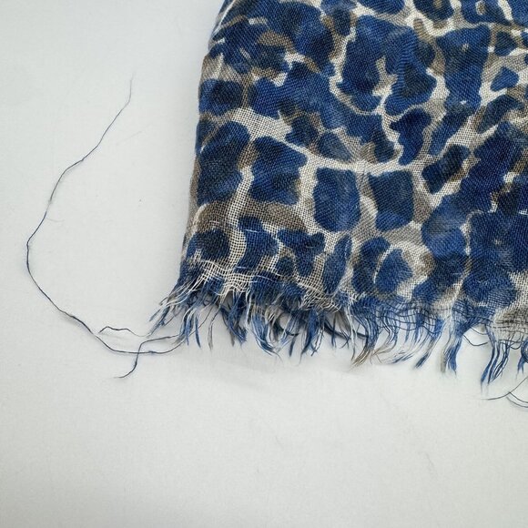 Authentic LOUIS VUITTON Etoile Lizard Stole M74962 Navy #36635512 - Picture 11 of 12